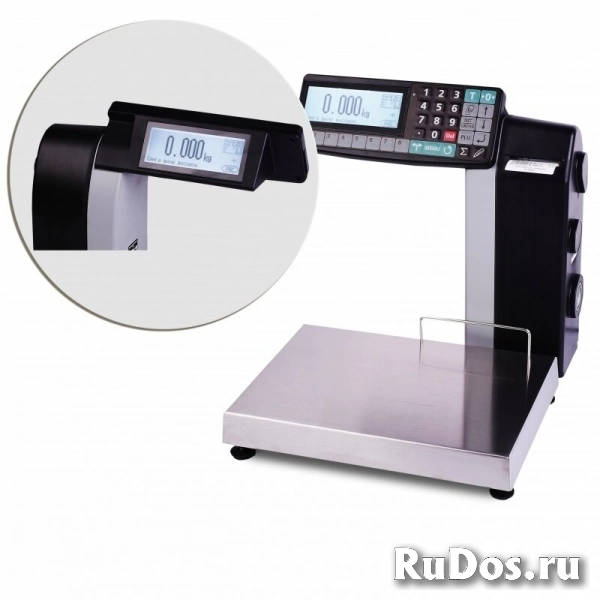 Весы-регистратор с печатью этикетки МАССА-К Масса MK-15.2-R2L-10-1 фото