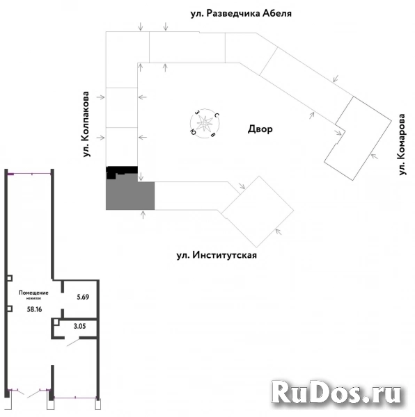 Продам коммерческую недвижимость 66.9 м2 изображение 3