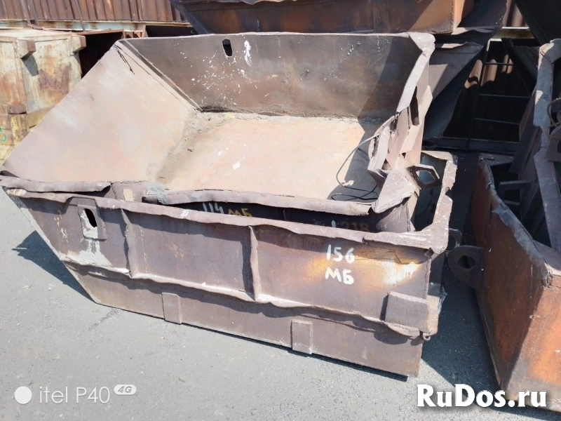 Тара, ящики, мульды, металлические 2500х1500х800мм изображение 5