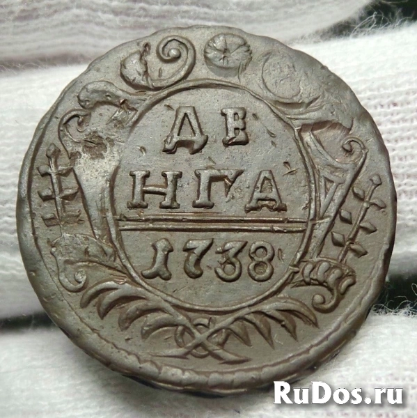 Продам монету Денга 1738 г. Анна Иоанновна фото