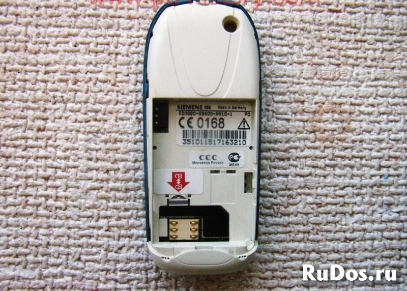 Новый Siemens C55 (оригинал,Ростест) изображение 6