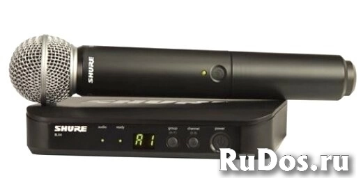 Радиосистема SHURE BLX24E-PG58 M17 фото