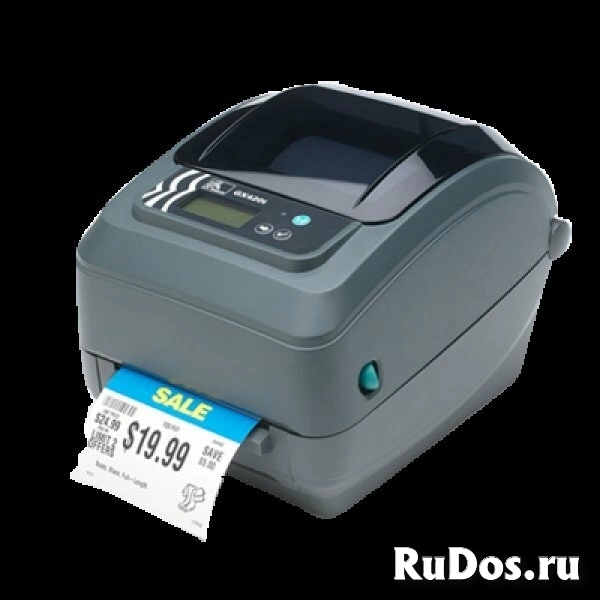 Принтер Zebra GX420t; 203dpi, USB, Serial, Bluetooth, LCD фото