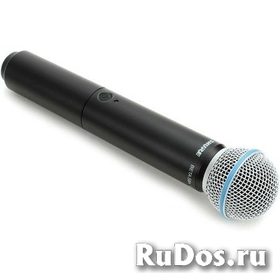 SHURE BLX24E/B58 M17 662-686 MHz радиосистема вокальная с капсюлем динамического микрофона BETA 58 фото