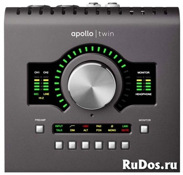 Внешняя звуковая карта Universal Audio Apollo Twin MKII QUAD фото