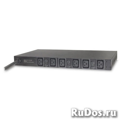 Аксессуар APC Rack pdu, Basic, 1U, 22kW, 230V, (6) C19 out; iec 309 in AP7526 фото