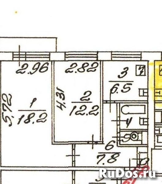 Продам 2 комнатную квартиру 47 м2 изображение 3