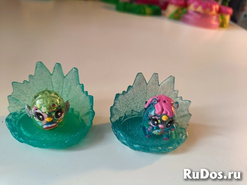 Hatchimals 3 фигурки + горка + яйцо с ключиком фото