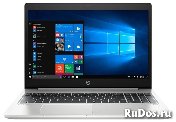 Ноутбук HP ProBook 455 G6 (6EB47EA) (AMD Ryzen 5 2500U 2000 MHz/15.6quot;/1920x1080/8GB/256GB SSD/DVD нет/AMD Radeon Vega 8/Wi-Fi/Bluetooth/Windows 10 Pro) фото