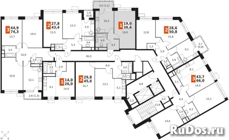 Продам 1 комнатную квартиру 38 м2 фото