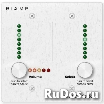 Biamp Select 8 панель селектора каналов фото