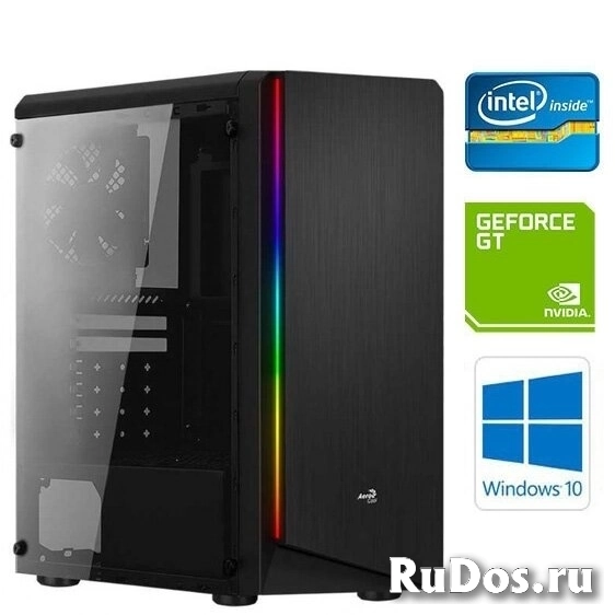 Настольный компьютер BonusPK 350796 (Процессор: Intel Core i5-4430 3.0ГГц, Чипсет: Intel H81M, Оперативная память: 16 Гб DDR3, Жесткий диск: 500 Гб + 480 Гб SSD, Видеокарта: GeForce GTX1070 8192 Мб, WI-FI: Есть, Без привода, 650 Вт, AeroCool Rift Black, W фото