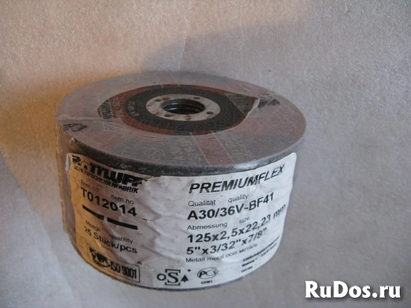 диск отрезной ROTTLUFF  125×2,5×22,23мм изображение 3