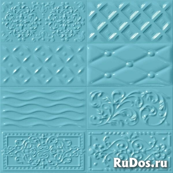 Декор Mugat Rivoli Декор Vives Ceramica Raspail Celeste 10x20 Mugat Rivoli Raspail Celeste 10x20 фото