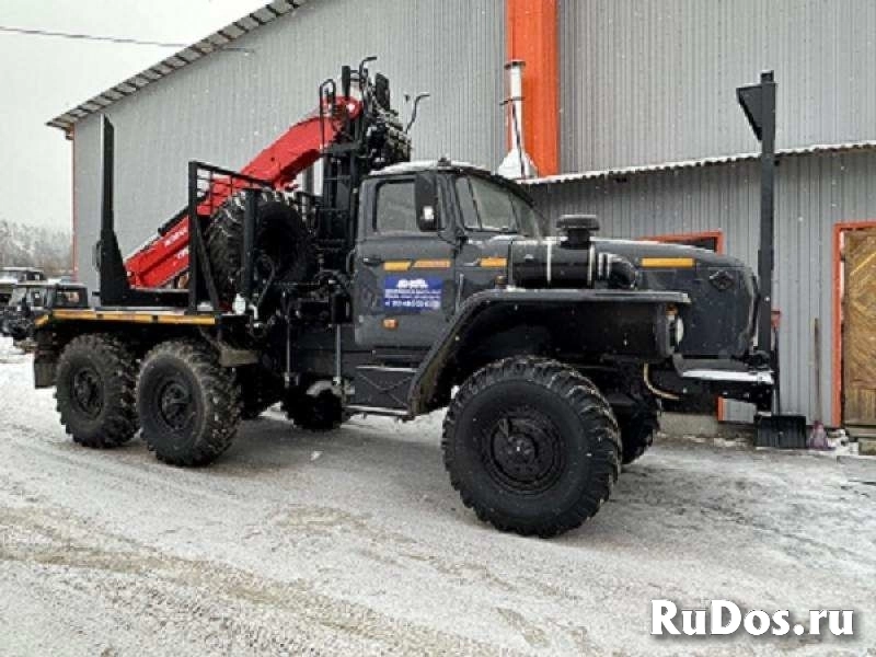 Лесовоз Урал с новым манипулятором Палфингер изображение 5