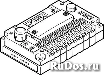 Электрический интерфейс Festo CPV10-GE-DI02-8 фото