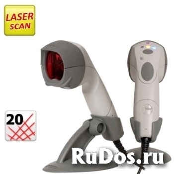Сканер штрих-кода Honeywell MS3780 Fusion, RS232, Laser 1D, подставка, серый (MK3780-71C41) фото