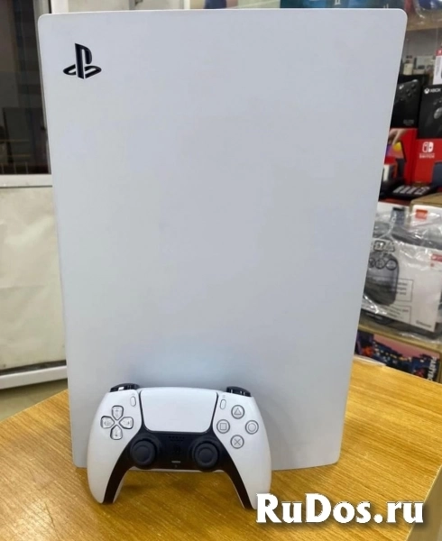 СКИДКА!! ОТКРЫТАЯ КОРОБКА PLAYSTATION 5 с 2 контроллерами + ПОДСТ фото