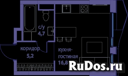 Продам 1 комнатную квартиру 26 м2 фото