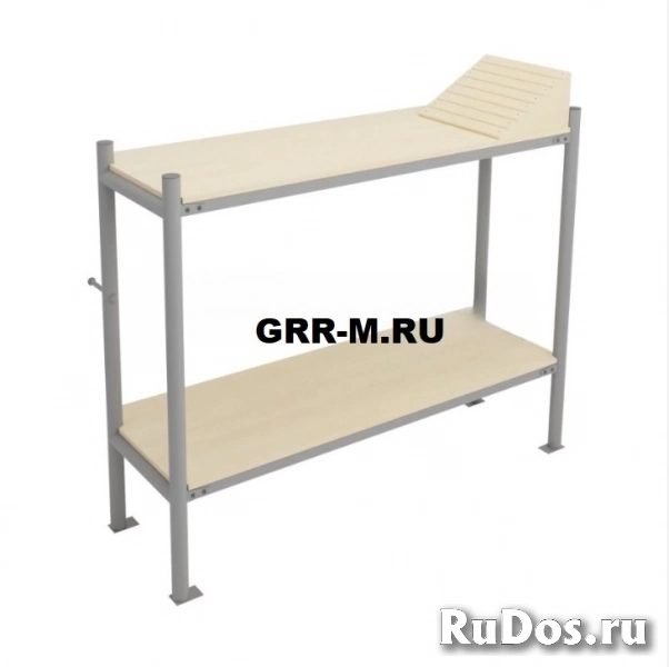 Нары металлические двухъярусные тип VI В-950.00.00.000-01 Нары металлические двухъярусные тип VI В-950.00.00.000-01 фото