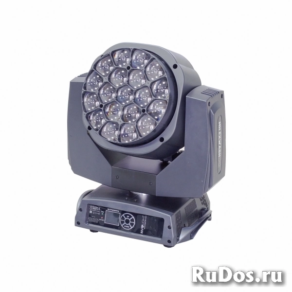Involight MH FXWASH1912 LED вращающаяся голова 19x12 Вт RGBW 4-в-1, зум 4°-60° фото