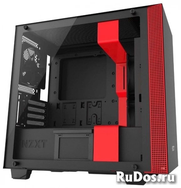 Компьютерный корпус NZXT H400i Black/red фото