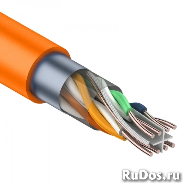 Кабель витая пара REXANT FTP 4PR 23AWG, CAT6 нг(А)-HF, (бухта 305 м) фото