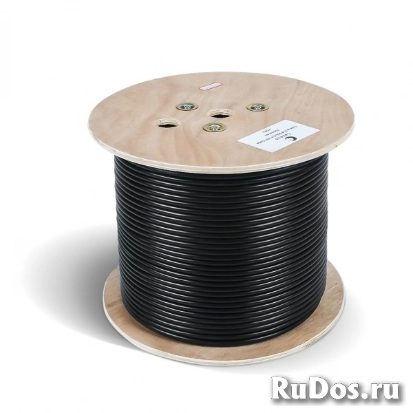 Cabeus RS-485 2x2x24AWG/7 Кабель для интерфейса RS-485/RS-422, 2x(2x24 AWG), многожильный (patch), экран - фольга + оплетка 90%, - 40 C - +75 C, FR-PVC, similar - Belden 9842 (305м), Teldor 9392L02129D#30T фото