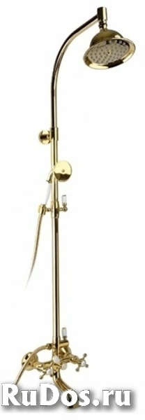 Душевая стойка Timo Nelson SX-1090 Gold золото фото