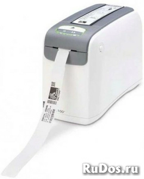 термопринтер печати браслетов zebra hc100, 300 dpi, usb, rs232, zbi 2.0 HC100-3504-0000 фото