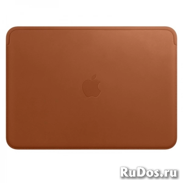 Кожаный чехол для MacBook APPLE 12 дюймов, золотисто-коричневый цвет (MQG12ZM/A) фото