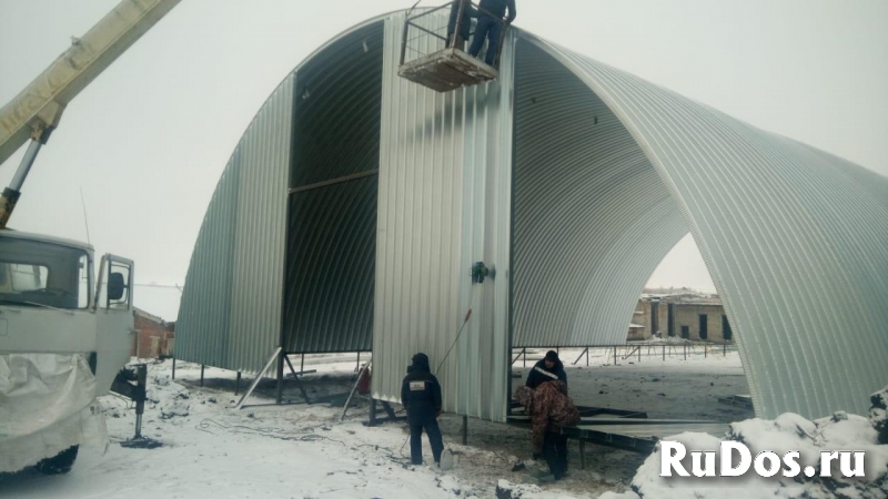 Возведение ангаров, складов, зернохранилищ, комплексов под ключ изображение 3