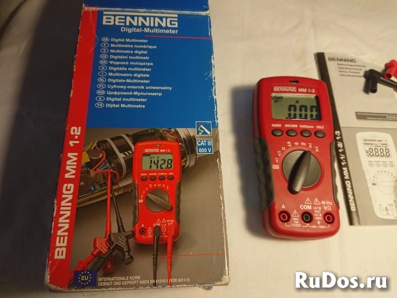 Цифровой мультиметр Benning MM1-2  Germany картинка 7 Цифровой мультиметр Benning MM1-2  Germany изображение 7