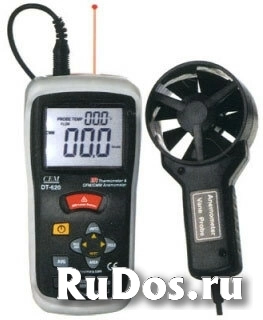 Измеритель скорости воздуха и температуры CEM DT-620 фото