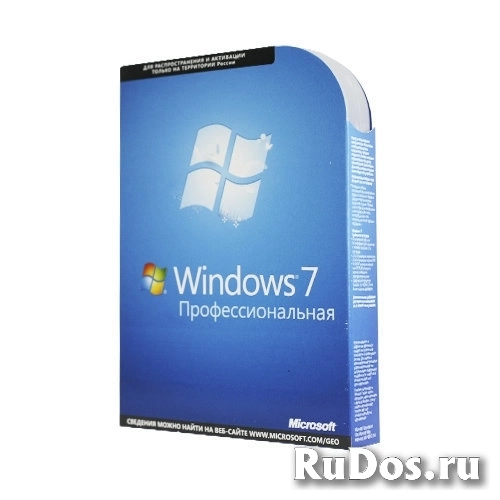 Microsoft Windows 7 Professional фото