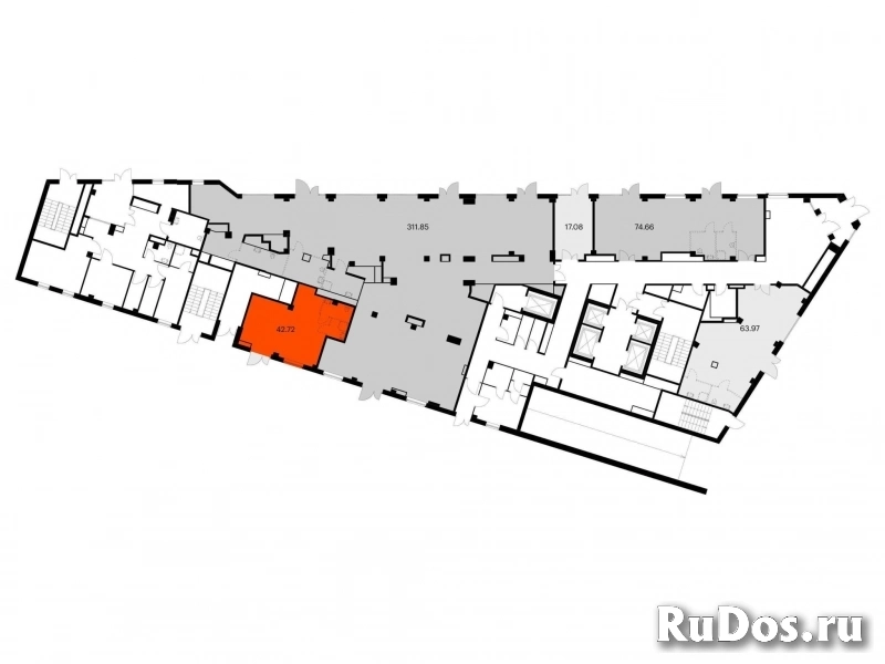 Продам коммерческую недвижимость 42.72 м2 фотка