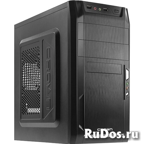 Компьютер Riwer Office 1522120 (Intel Celeron G3900 2800 МГц s1151, Intel E41759-002, H110 mATX s1151, 4 Гб DDR4 2133МГц, 500 Гб 7200 rpm, Intel HD Graphics 510, Без привода, ОС не установлена, CROWN mATX CMC-400 Black, БП 400 Вт) фото