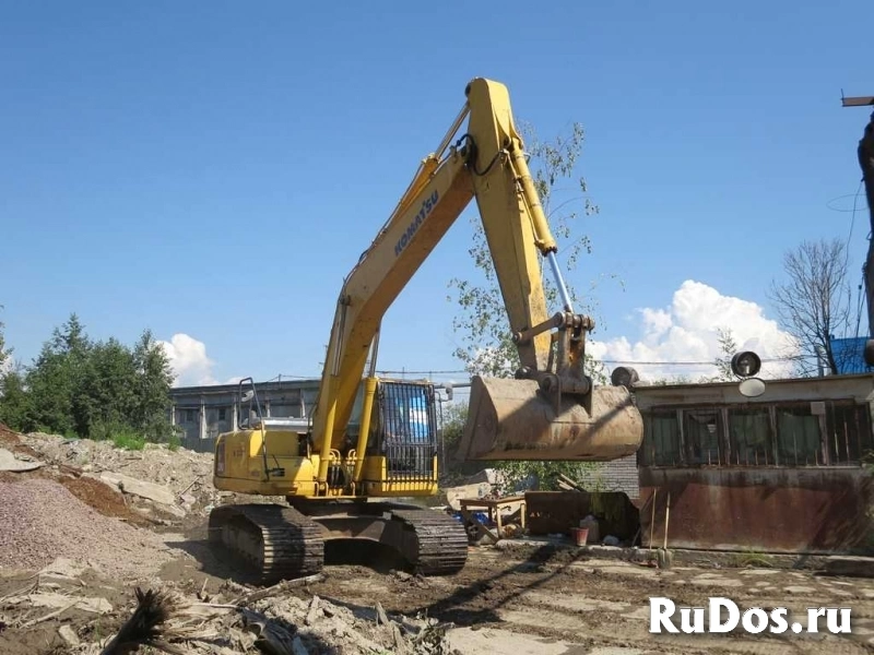 Гусеничный экскаватор Komatsu 200, 2015 г, болотник изображение 4