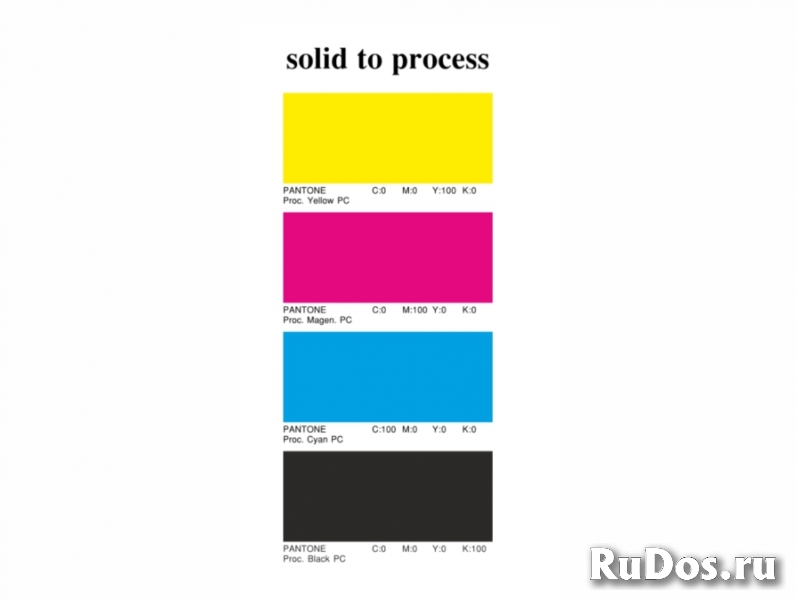 Цветовой Веер CMYK-to-PC (PANTONE Color Bridge) изображение 5