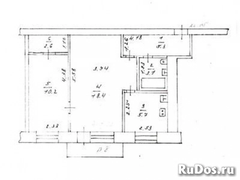 Продам 2 комнатную квартиру 45 м2 фото