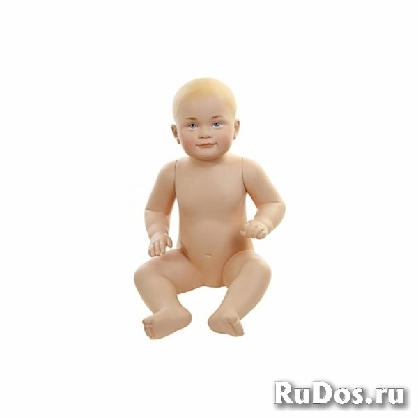 Манекен детский, скульптурный (с макияжем) Baby 2 фото