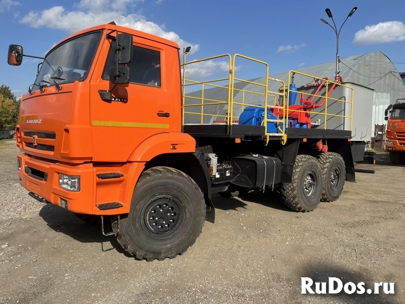 Агрегат цементировочный ЦА-32 с насосом НЦ-320 на шасси КАМАЗ-43118 фотка