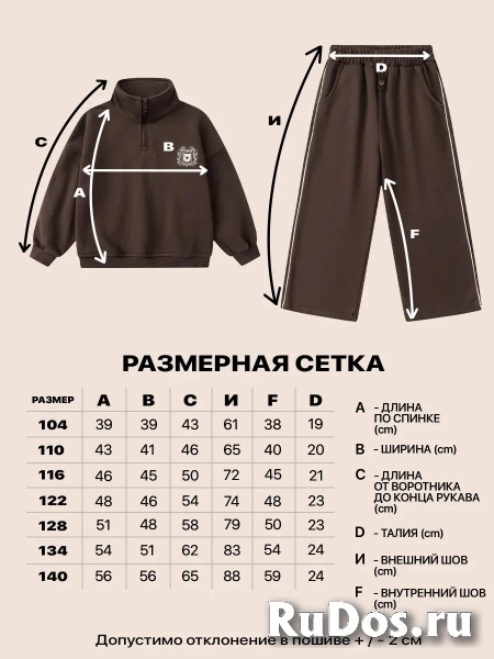 Костюм спортивный детский изображение 5