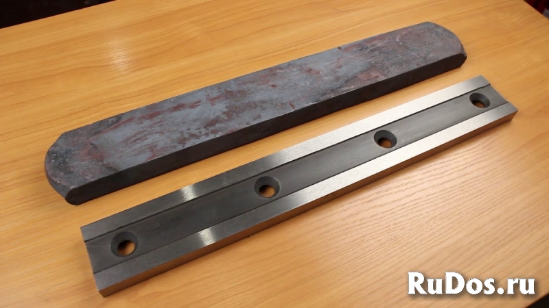 Ножи гильотинные 520 75 25 для рубки металла от завода производит фото