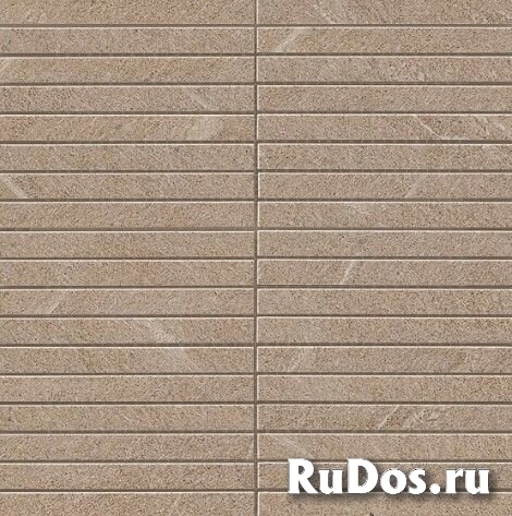 Керамогранит Atlas Concorde (Атлас Конкорд Италия) Marvel Desert Beige Mosaico Bacchetta 30х30 Marvel Stone Wall AS4I фото