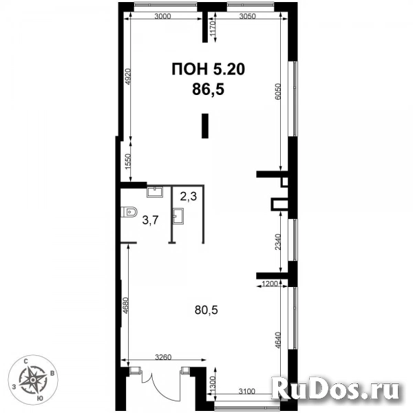 Продам коммерческую недвижимость 86.5 м2 изображение 3