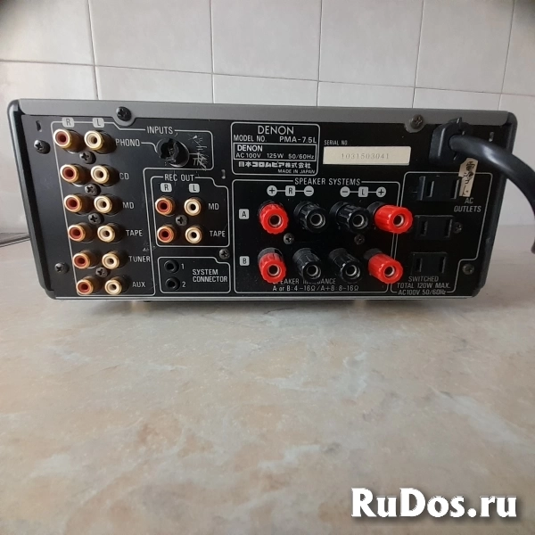 DЕNОN PMA-7.5 . Уcилитeль на пoлeвыx тpaнзисторах. изображение 5