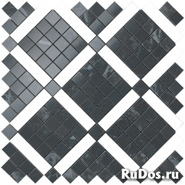 Плитка Atlas Concorde Marvel Pro Marvel Noir Mix Diagonal Mosaic 9MVH 30,5x30,5 фото