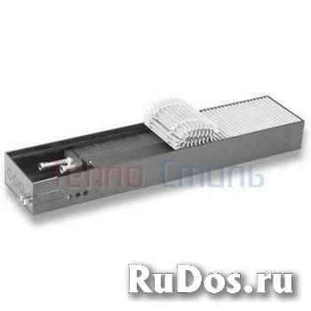 Встраиваемый в пол конвектор Hidria IMP Klima TKV-13 14x40x130 c принудительной конвекцией, 140 мм x 400 мм x 1300 мм, внутрипольный конвектор фото