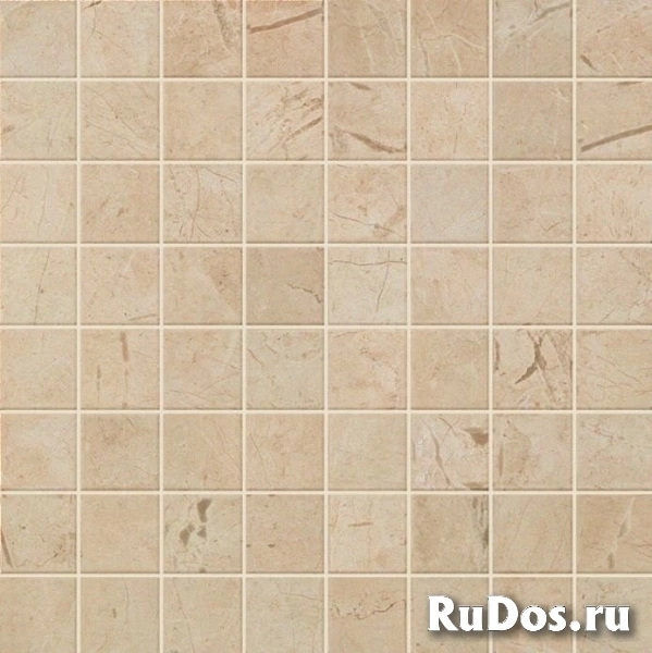 Плитка Atlas Concorde Marvel Beige Mosaico Matt ASK8 30x30 фото